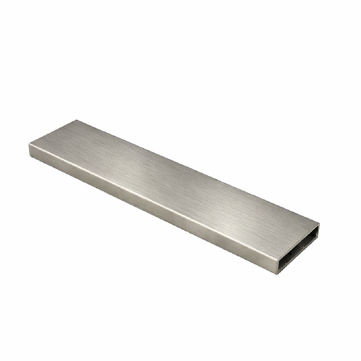 Aquaslide 2000 Extended Top Track - 3000mm - Brushed Nickel